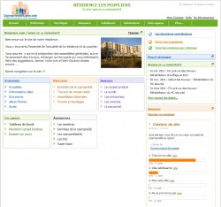 Accueil Copro Exemple de CoproprieteEnLigne.com
